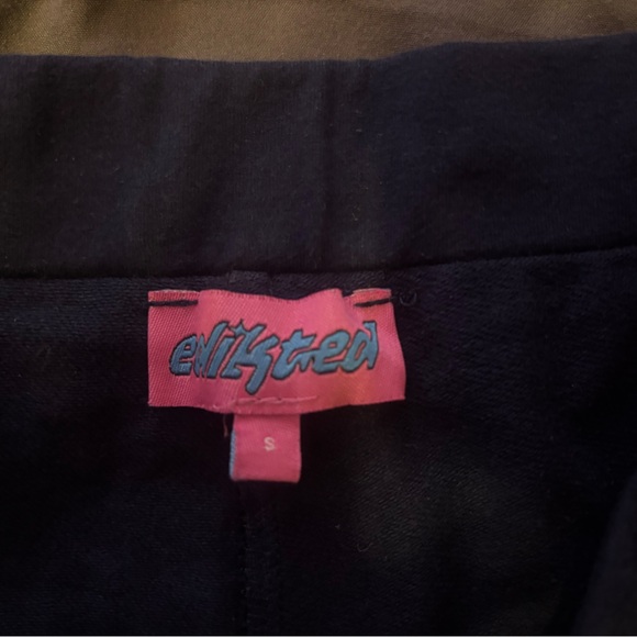 Edikted Navy Mini Skirt - Picture 5 of 5